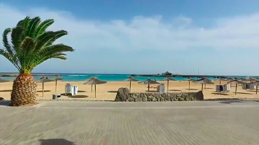 Golfreise Fuerteventura - Hotel Sheraton Golf Spa Resort - Strand